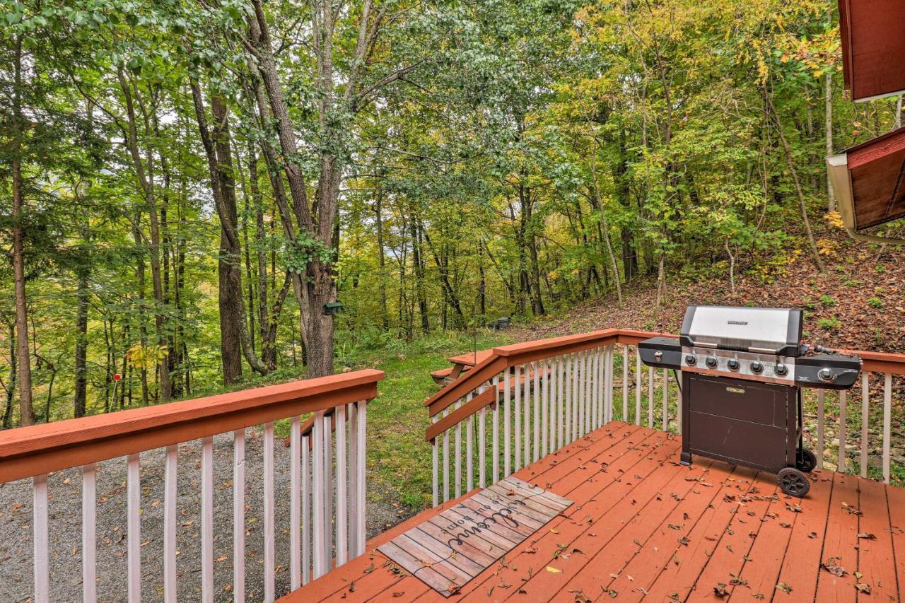 Rustic Red Cabin With Deck In Maggie Valley Club! 外观 照片